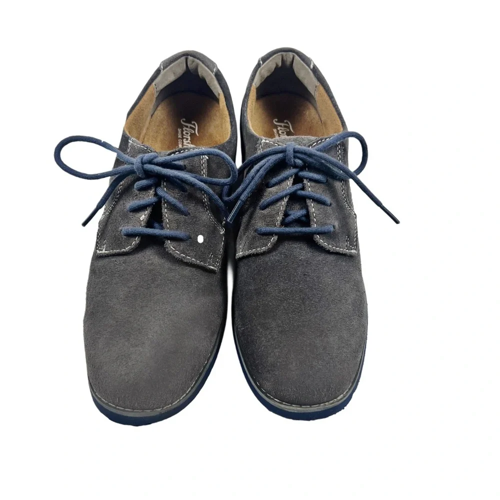 Florsheim Kids Gray Suede Oxfords Size 5